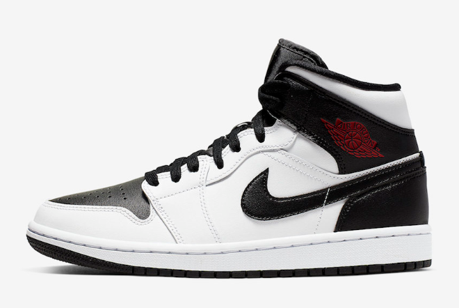 Air Jordan 1 Mid WMNS 'Reverse Black Toe' BQ6472-101 | Stylish and Iconic Women's Sneakers