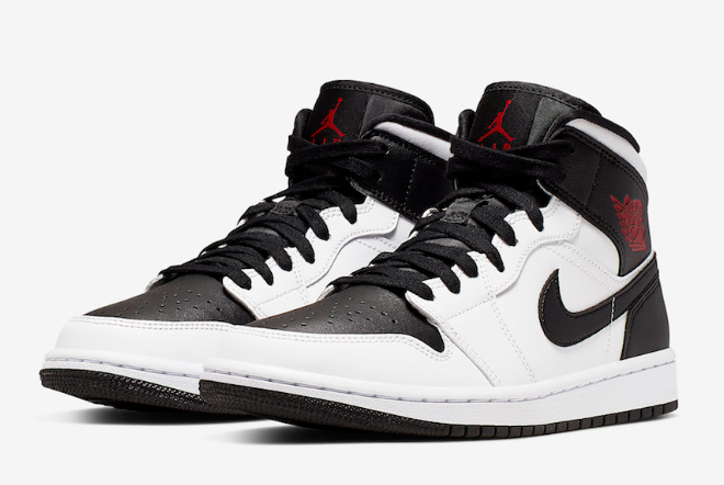 Air Jordan 1 Mid WMNS 'Reverse Black Toe' BQ6472-101 | Stylish and Iconic Women's Sneakers Air Jordan 1 Mid WMNS 'Reverse Black Toe' BQ6472-101 | Stylish and Iconic Women's Sneakers