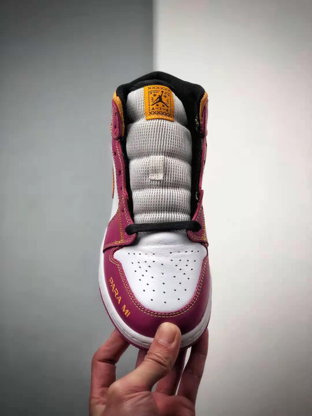 Air Jordan 1 'Da de Muertos' DC0500-100: Exquisitely Designed Sneakers Air Jordan 1 'Da de Muertos' DC0500-100: Exquisitely Designed Sneakers