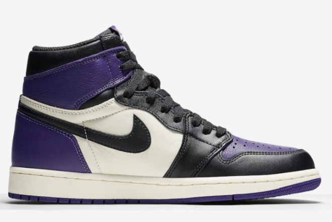 Air Jordan 1 Retro High OG 'Court Purple' 555088-501: Stylish and Iconic Sneakers for Sneakerheads