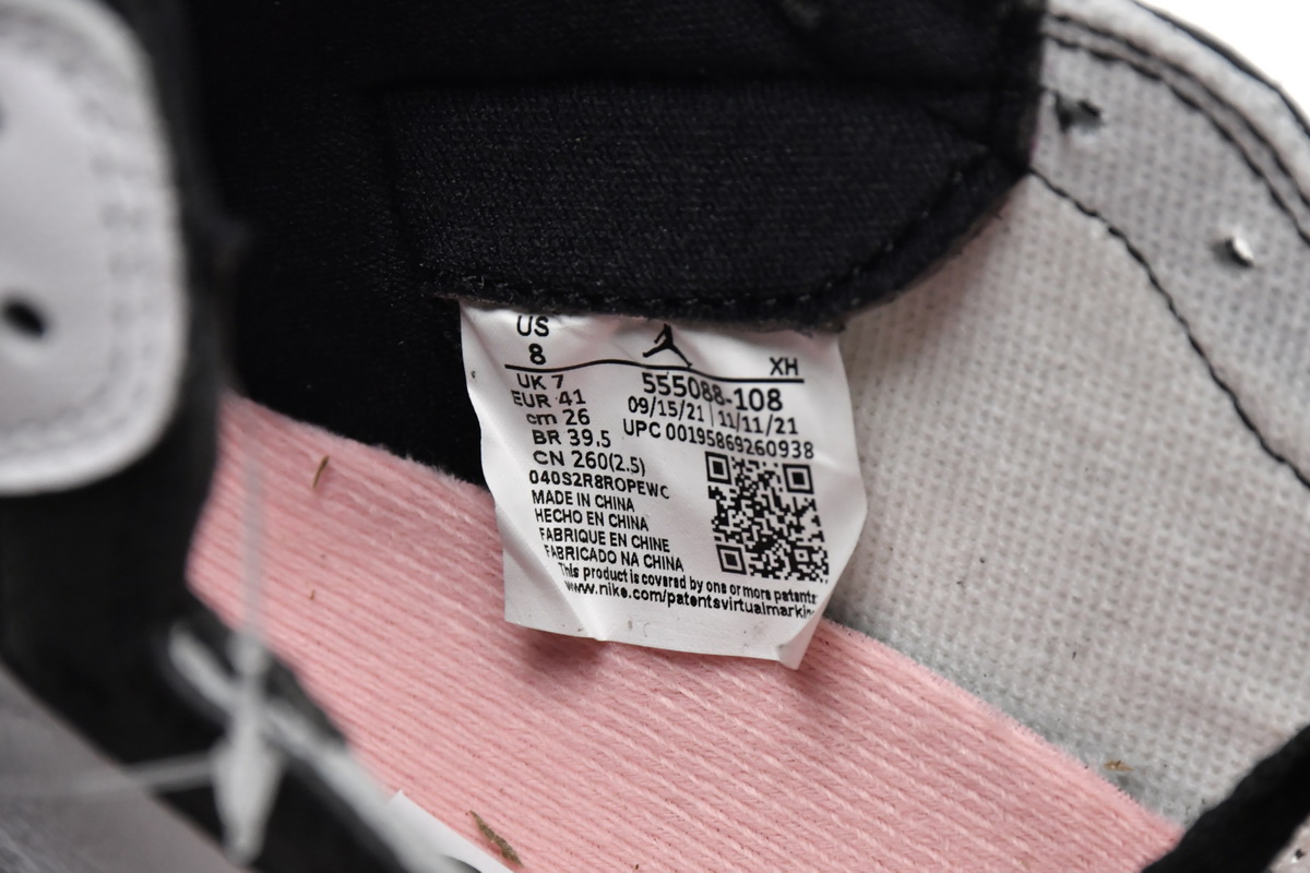 Air Jordan 1 Retro High OG 'Stage Haze' 555088-108 - Iconic sneaker with unique style
