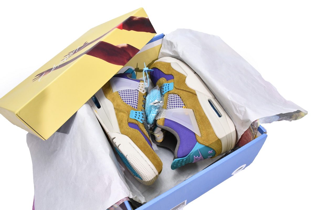 Union LA X Air Jordan 4 Retro 'Desert Moss' - Shop Now for Exclusive Collaboration! Union LA X Air Jordan 4 Retro 'Desert Moss' - Shop Now for Exclusive Collaboration!