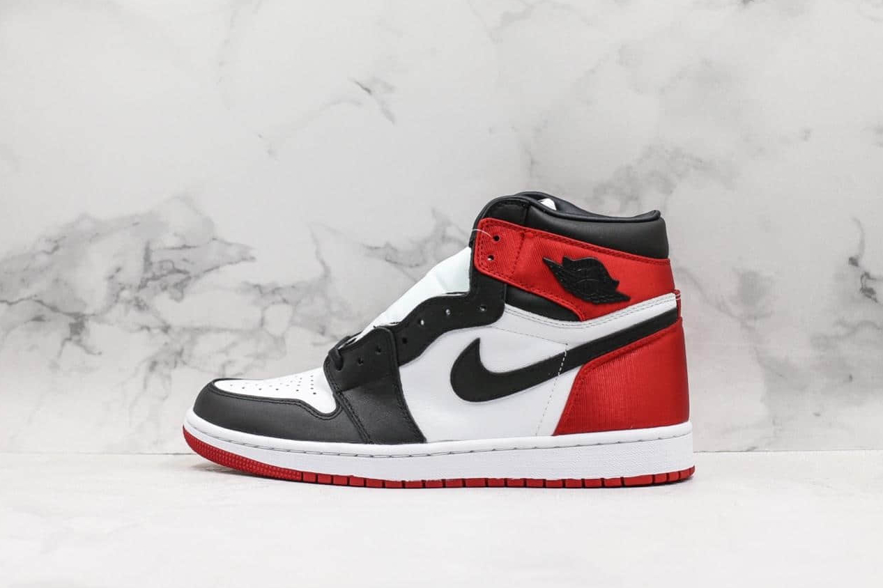 Air Jordan 1 Retro High 'Satin Black Toe' CD0461-016 - Premium Edition for Sneaker Enthusiasts!