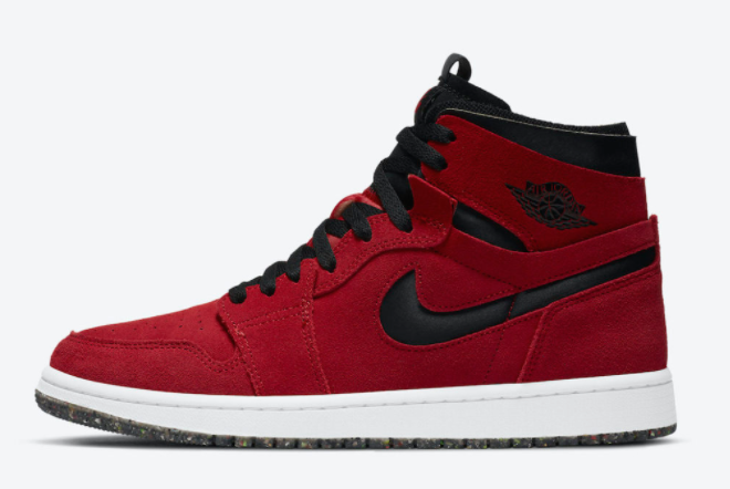 Air Jordan 1 High Zoom Comfort 'Red Suede' CT0978-600: Stylish and Comfortable Sneakers