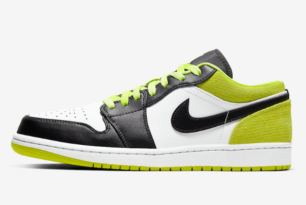 Air Jordan 1 Low SE 'Black Cyber' Suede Green CK3022-003 | Trendy Sneaker for Sale