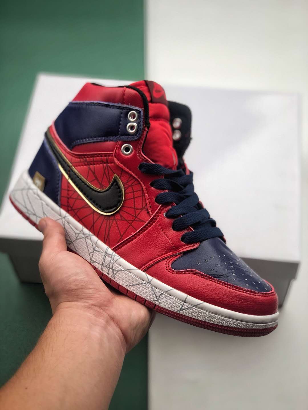 Air Jordan 1 Retro High Premium Purple Blue Wine Red 555088-183 - Stylish and Iconic Sneakers Available!