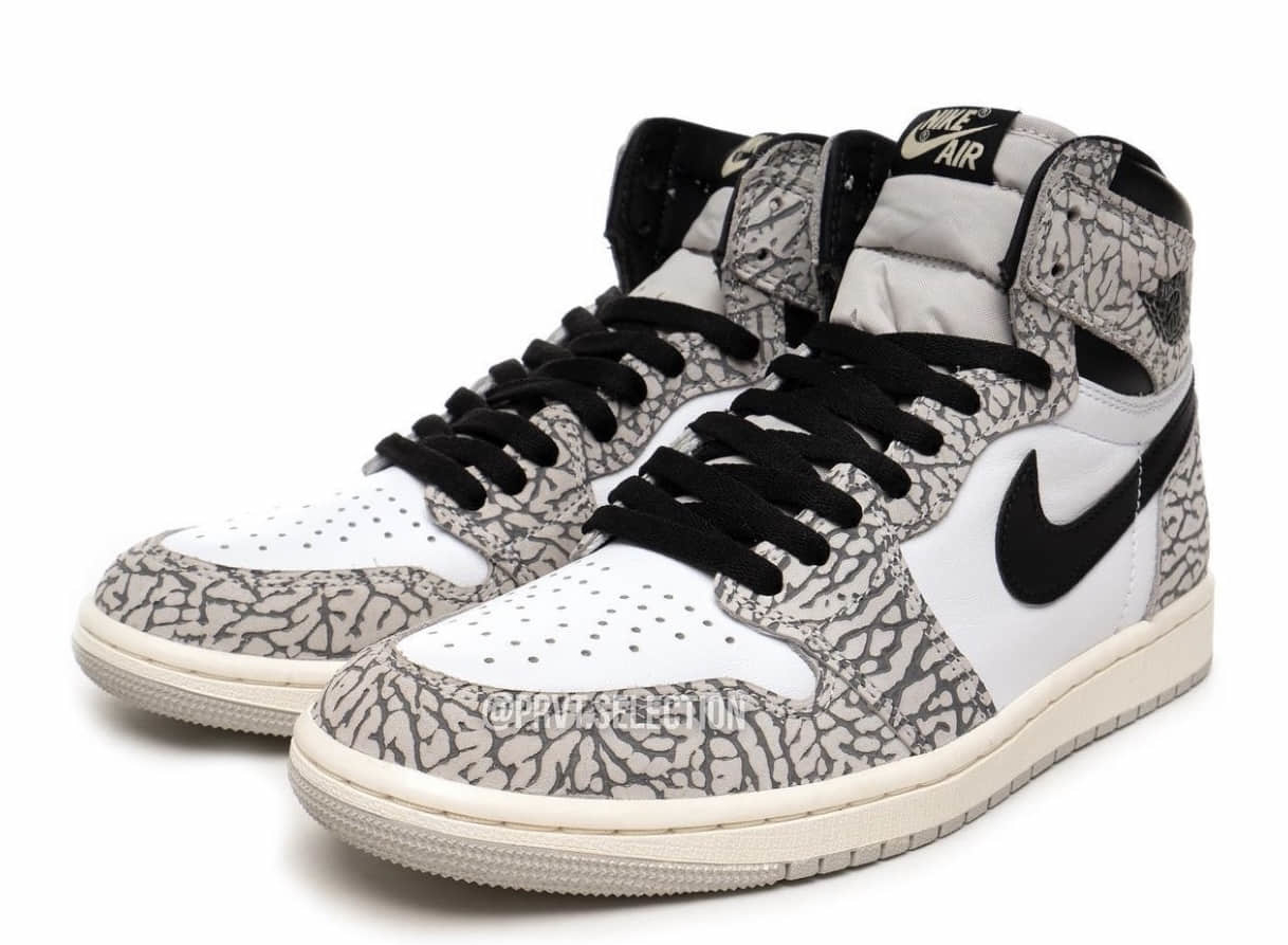 Air Jordan 1 Retro High OG 'White Cement' DZ5485-052 – Classic Style with a Modern Twist