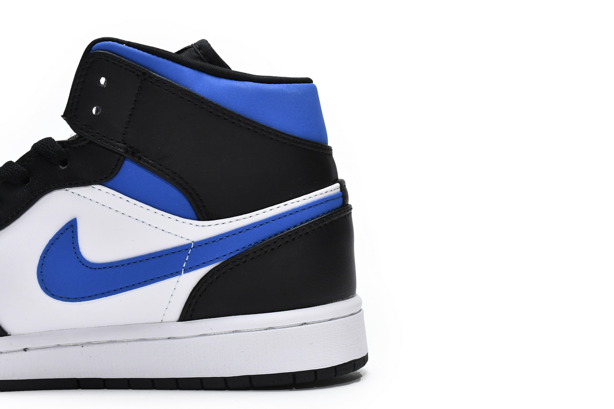 Air Jordan 1 Mid 'Racer Blue' 554724-140 - Authentic Retro Style Sneakers