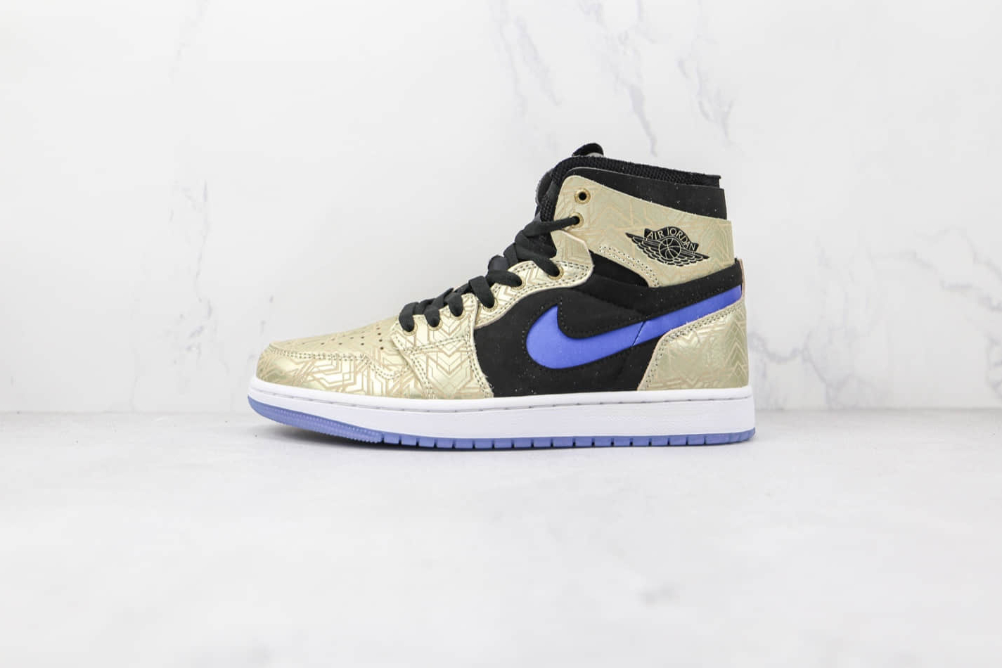 Air Jordan 1 Zoom Comfort 'Gold Laser' DQ0659-700 - Stylish and Comfortable Sneakers