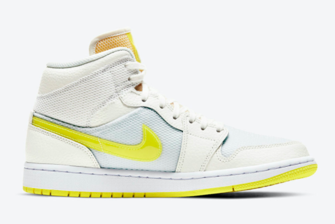 Air Jordan 1 Mid SE 'Voltage Yellow' DB2822-107 - Stylish and Bold Sneakers