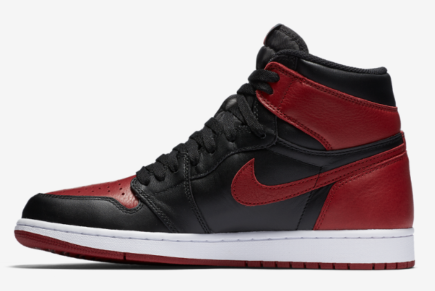 Air Jordan 1 Retro High OG 'Banned' 555088-001 - Iconic Sneakers at Their Finest