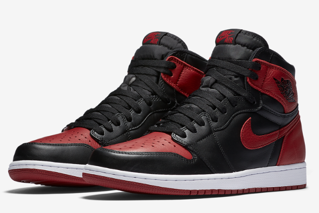 Air Jordan 1 Retro High OG 'Banned' 555088-001 - Iconic Sneakers at Their Finest