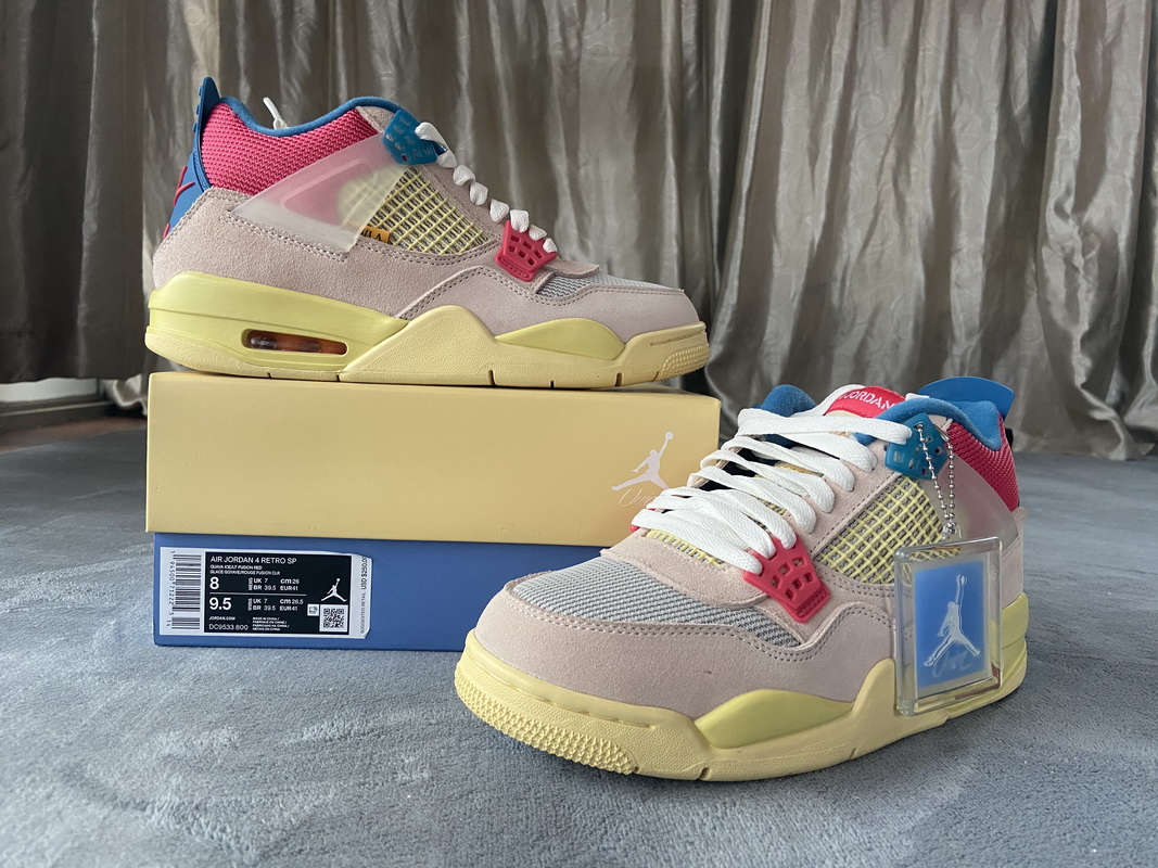 Union LA X Air Jordan 4 Retro 'Guava Ice' DC9533-800 - Exclusive Sneakers & Apparel Union LA X Air Jordan 4 Retro 'Guava Ice' DC9533-800 - Exclusive Sneakers & Apparel