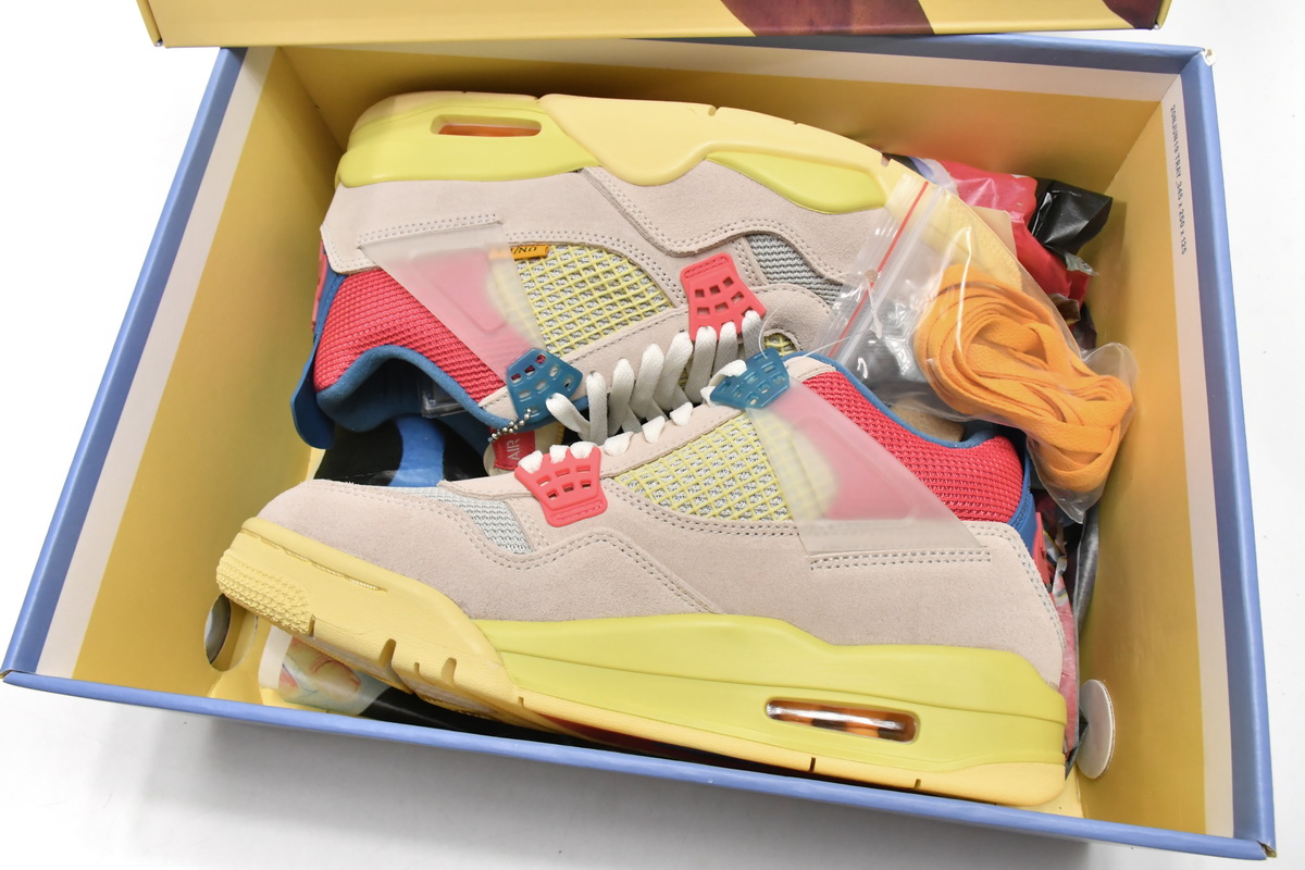 Union LA X Air Jordan 4 Retro 'Guava Ice' DC9533-800 - Exclusive Sneakers & Apparel Union LA X Air Jordan 4 Retro 'Guava Ice' DC9533-800 - Exclusive Sneakers & Apparel