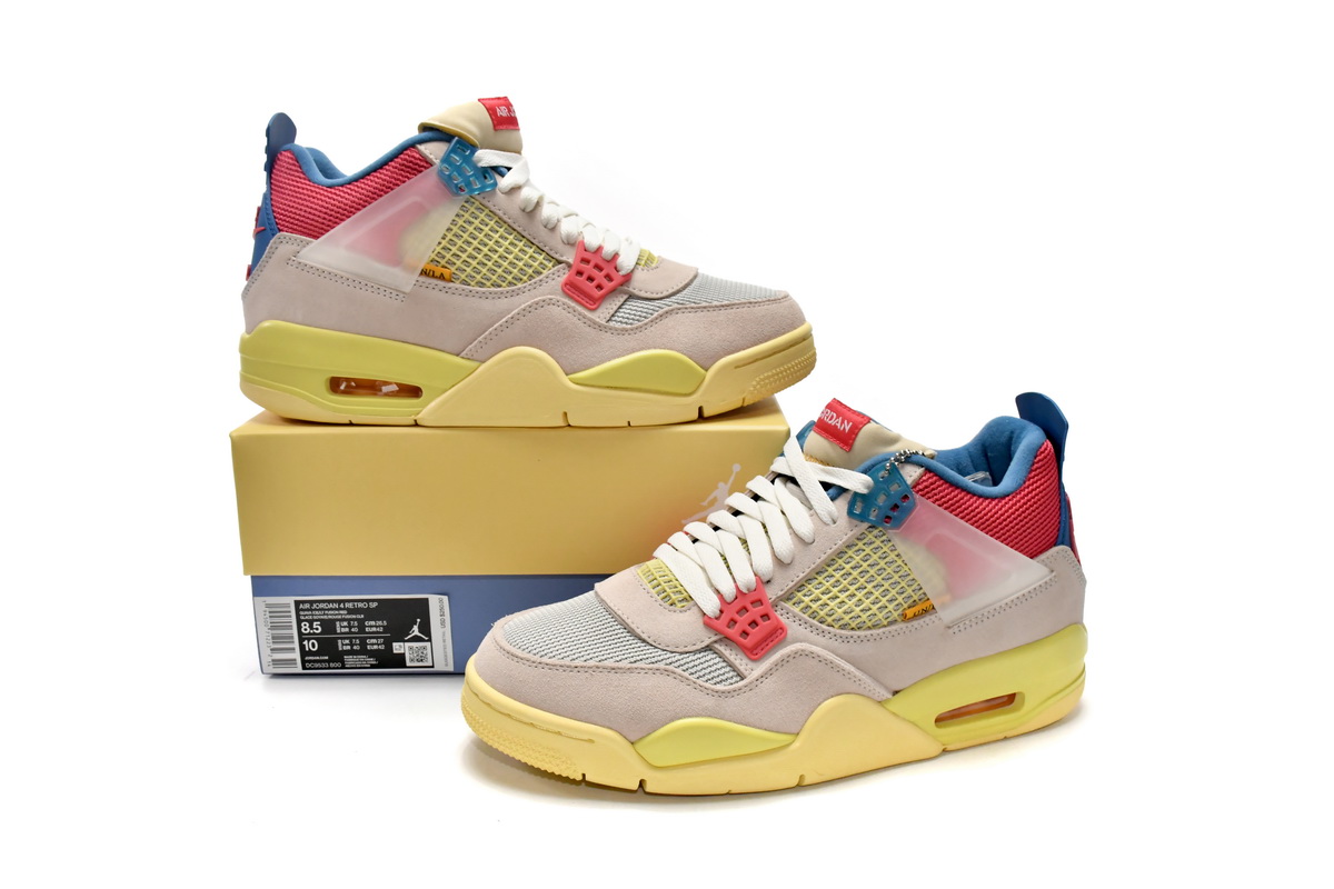 Union LA X Air Jordan 4 Retro 'Guava Ice' DC9533-800 - Exclusive Sneakers & Apparel Union LA X Air Jordan 4 Retro 'Guava Ice' DC9533-800 - Exclusive Sneakers & Apparel
