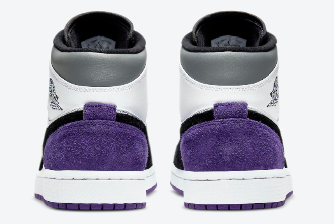 Air Jordan 1 Mid SE 'Varsity Purple' 852542-105 - Premium Sneakers for Women and Men