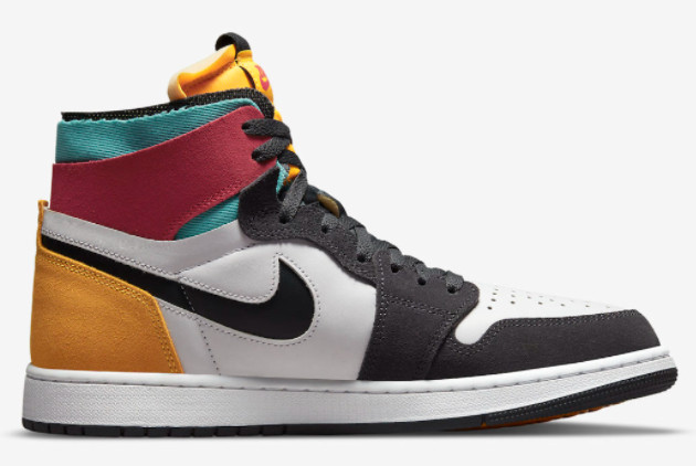 Air Jordan 1 High Zoom CMFT 'Multi-Color' CT0978-016 - Stylish Sneakers for Ultimate Comfort