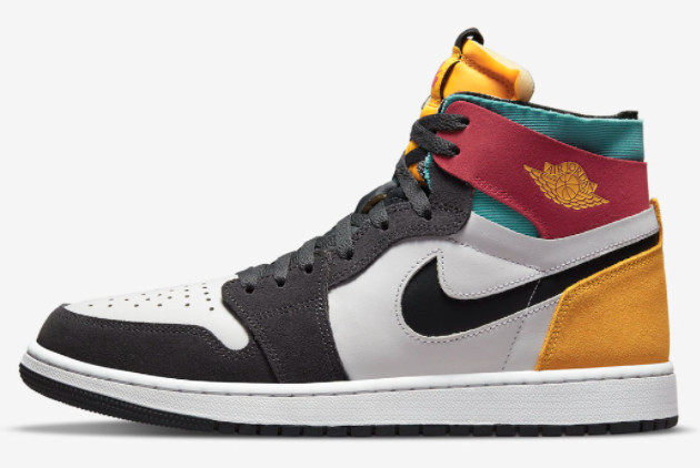 Air Jordan 1 High Zoom CMFT 'Multi-Color' CT0978-016 - Stylish Sneakers for Ultimate Comfort