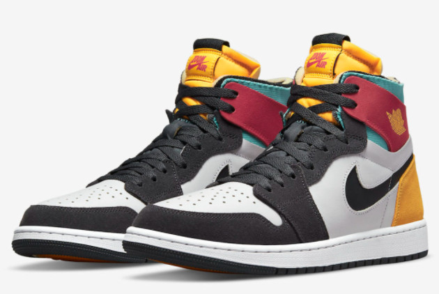 Air Jordan 1 High Zoom CMFT 'Multi-Color' CT0978-016 - Stylish Sneakers for Ultimate Comfort