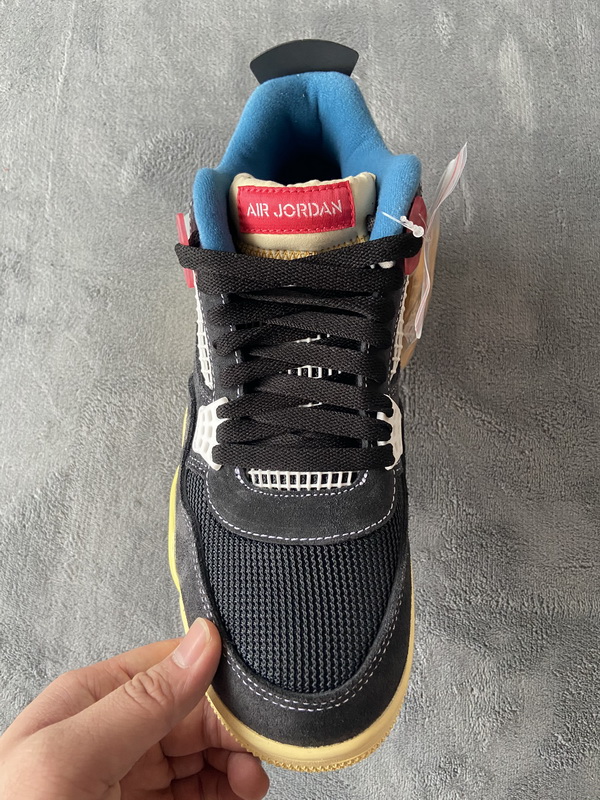 Union LA X Air Jordan 4 Retro 'Off Noir' DC9533-001: Stylish and Classic Sneakers Union LA X Air Jordan 4 Retro 'Off Noir' DC9533-001: Stylish and Classic Sneakers
