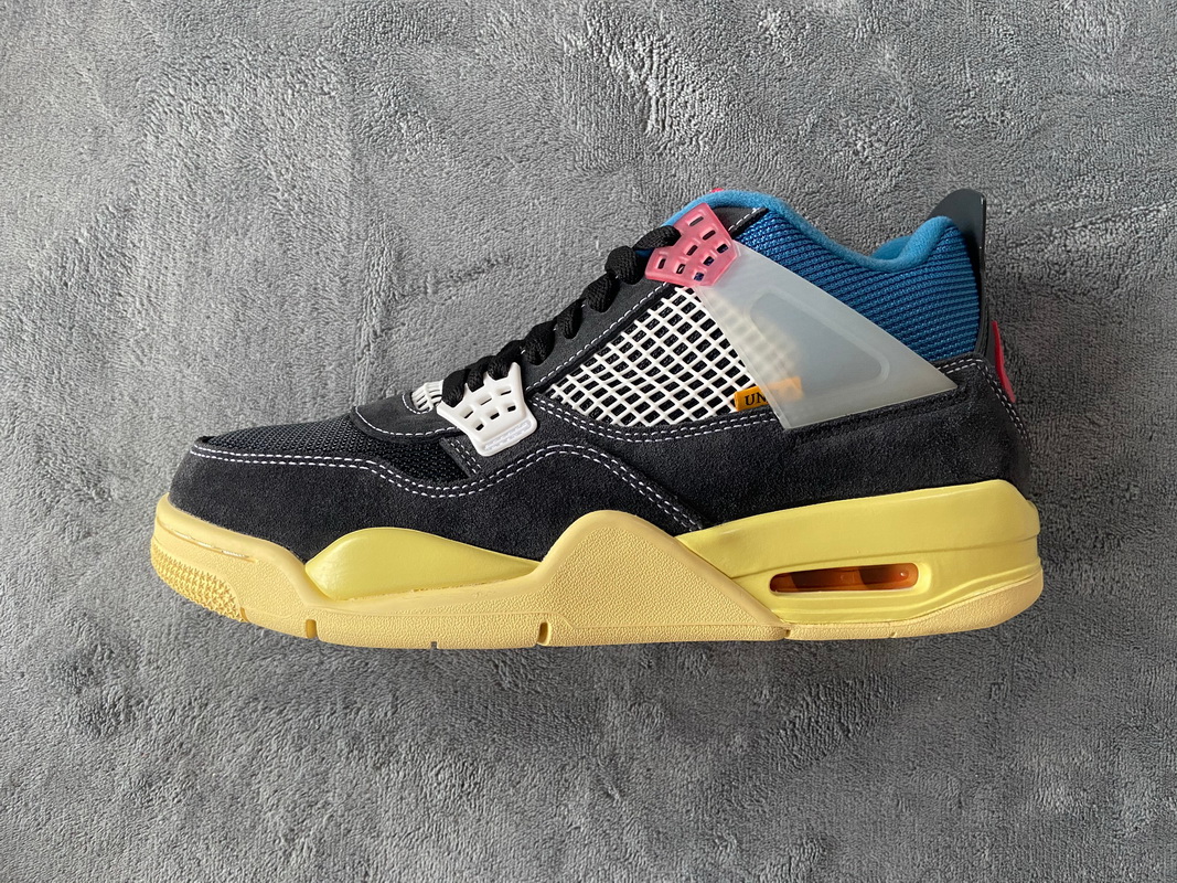 Union LA X Air Jordan 4 Retro 'Off Noir' DC9533-001: Stylish and Classic Sneakers Union LA X Air Jordan 4 Retro 'Off Noir' DC9533-001: Stylish and Classic Sneakers