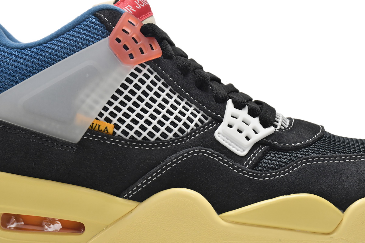 Union LA X Air Jordan 4 Retro 'Off Noir' DC9533-001: Stylish and Classic Sneakers Union LA X Air Jordan 4 Retro 'Off Noir' DC9533-001: Stylish and Classic Sneakers