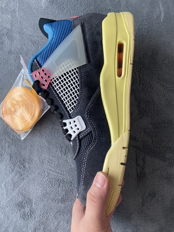 Union LA X Air Jordan 4 Retro 'Off Noir' DC9533-001: Stylish and Classic Sneakers Union LA X Air Jordan 4 Retro 'Off Noir' DC9533-001: Stylish and Classic Sneakers