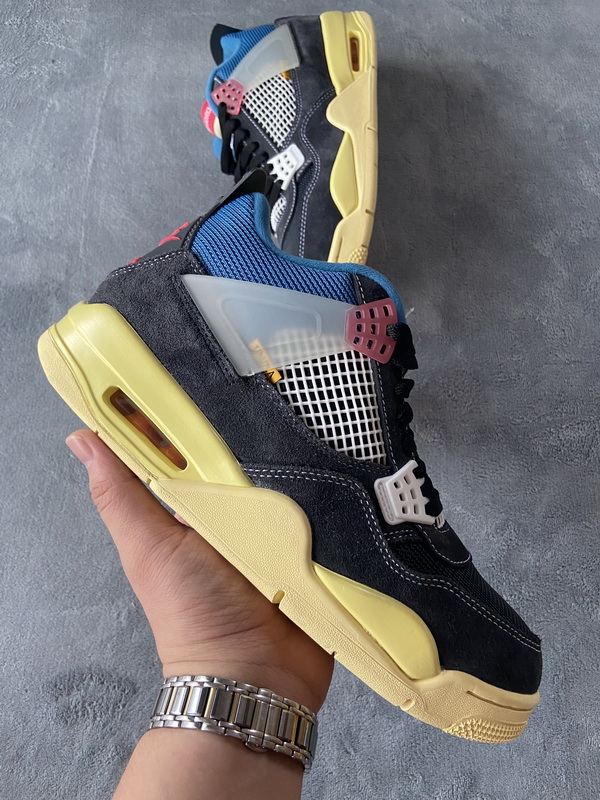 Union LA X Air Jordan 4 Retro 'Off Noir' DC9533-001: Stylish and Classic Sneakers Union LA X Air Jordan 4 Retro 'Off Noir' DC9533-001: Stylish and Classic Sneakers