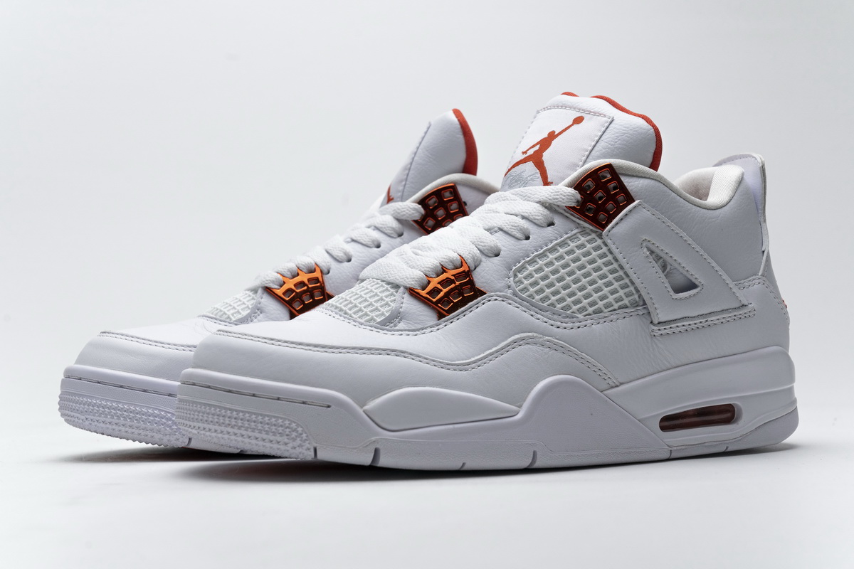 Air Jordan 4 Retro 'Orange Metallic' CT8527-118 - Iconic Styling & Vibrant Charm Air Jordan 4 Retro 'Orange Metallic' CT8527-118 - Iconic Styling & Vibrant Charm