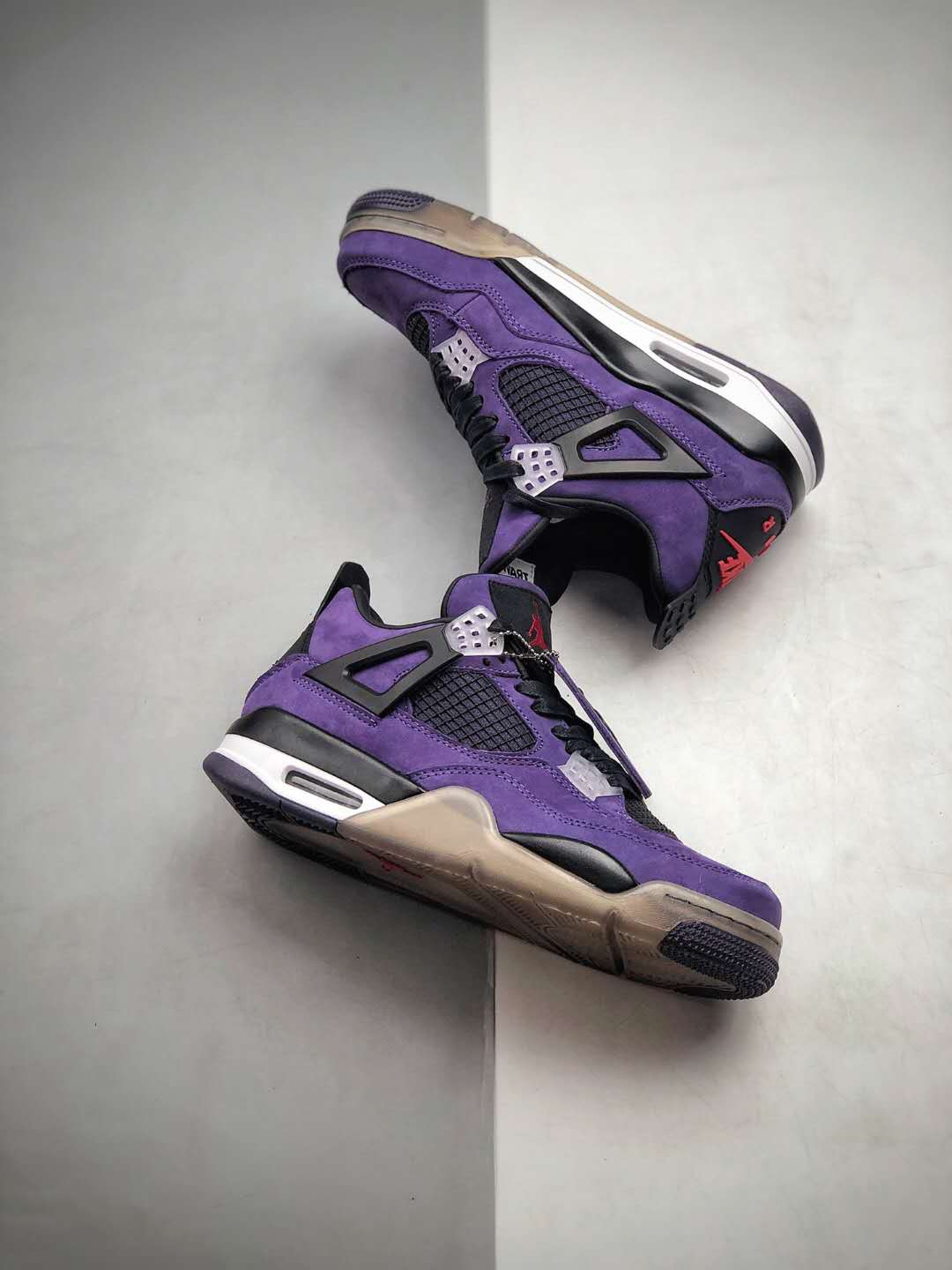 Travis Scott x Air Jordan 4 Purple 308497-510 – Limited Edition Sneakers Travis Scott x Air Jordan 4 Purple 308497-510 – Limited Edition Sneakers