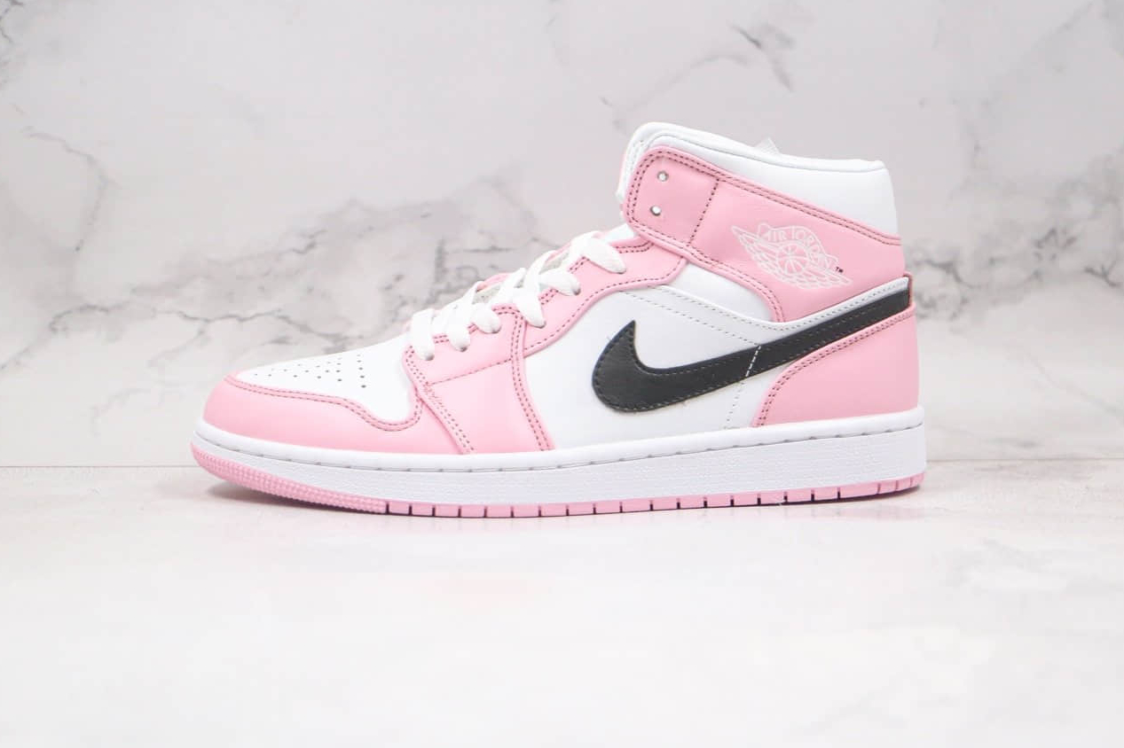 Air Jordan 1 Mid 'Barely Rose' BQ6472-500 - Iconic Style with a Subtle Pink Touch