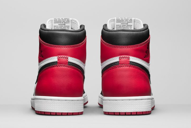 Air Jordan 1 Retro High OG 'Black Toe' 555088-125 - Limited Edition Sneaker