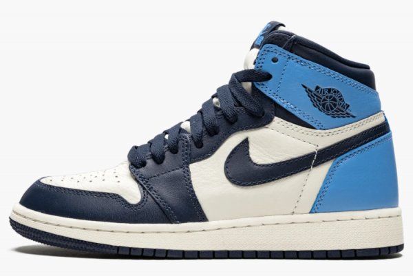 Air Jordan 1 Retro High OG GS Obsidian - Limited Edition Youth Sneakers