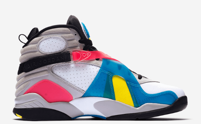 Air Jordan 8 Retro SP SE 'Multi-Color' BQ7666-100 - Stylish and Vibrant Sneakers for the Modern Chic Air Jordan 8 Retro SP SE 'Multi-Color' BQ7666-100 - Stylish and Vibrant Sneakers for the Modern Chic