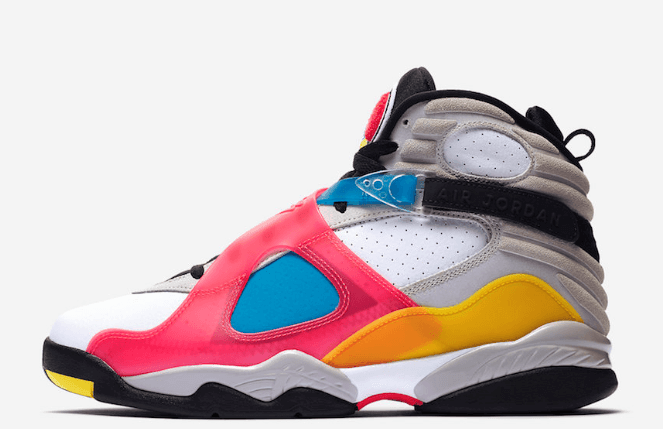 Air Jordan 8 Retro SP SE 'Multi-Color' BQ7666-100 - Stylish and Vibrant Sneakers for the Modern Chic Air Jordan 8 Retro SP SE 'Multi-Color' BQ7666-100 - Stylish and Vibrant Sneakers for the Modern Chic