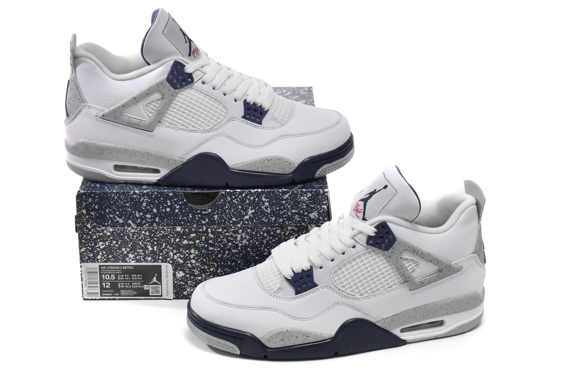 Air Jordan 4 Retro 'Midnight Navy' DH6927-140: Classic Style with a Modern Twist Air Jordan 4 Retro 'Midnight Navy' DH6927-140: Classic Style with a Modern Twist