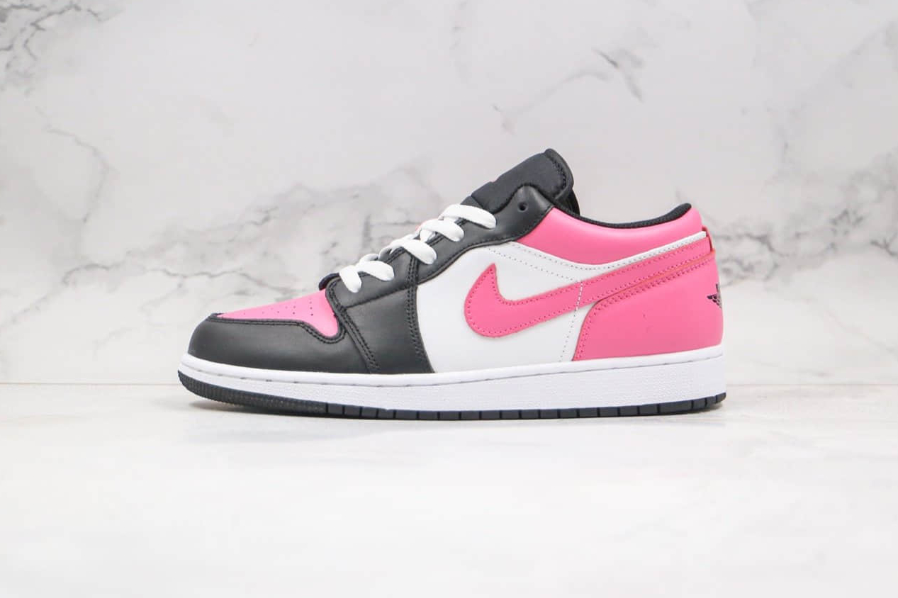 Air Jordan 1 Low 'Pinksicle Black' 554723-106: Stylish and Trendy Sneakers for Sale
