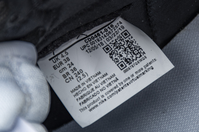 Air Jordan 1 Retro High 'Satin Black Toe' CD0461-016 - Sleek & Stylish Sneakers Air Jordan 1 Retro High 'Satin Black Toe' CD0461-016 - Sleek & Stylish Sneakers