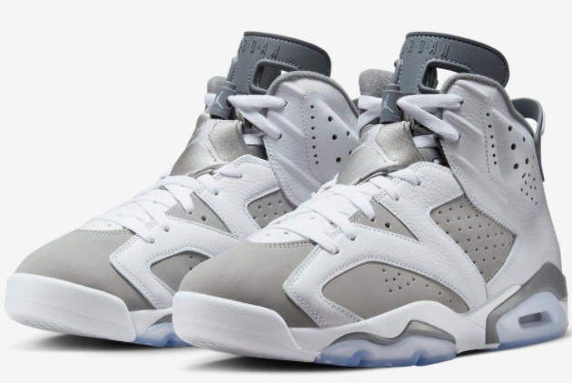 Air Jordan 6 'Cool Grey' White/Medium Grey-Cool Grey CT8529-100 | Iconic Style for Sneaker Enthusiasts Air Jordan 6 'Cool Grey' White/Medium Grey-Cool Grey CT8529-100 | Iconic Style for Sneaker Enthusiasts
