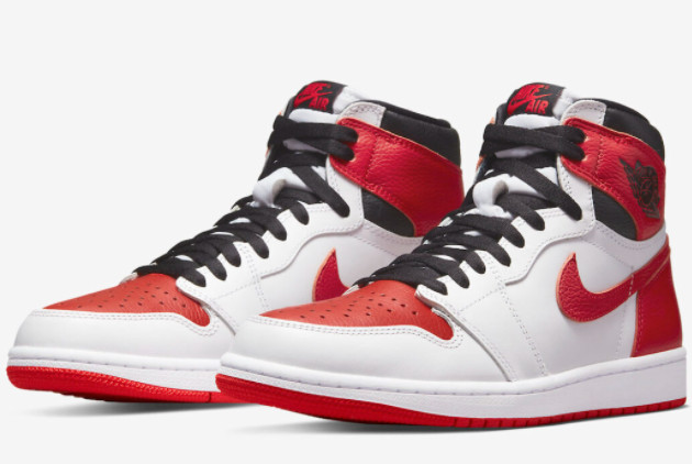 Air Jordan 1 High OG 'Heritage' White/University Red-Black - Shop Now!