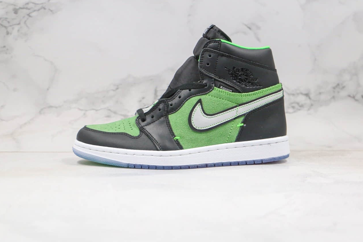 2020 Air Jordan 1 High Zoom Brut Fir Black Tomatillo Rage Green CK6637 300 - Get the Latest Air Jordan 1 High Zoom at the Best Prices