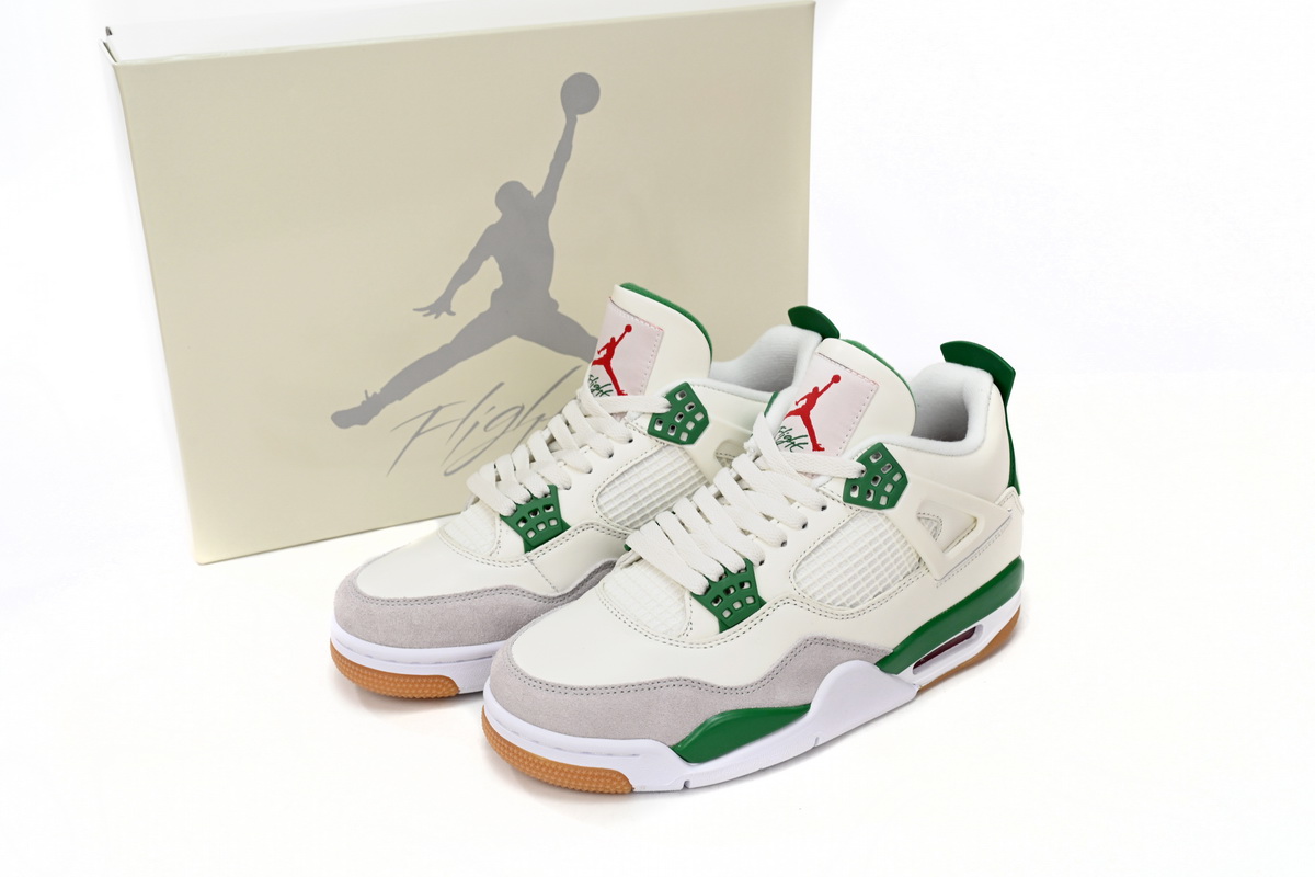 Air Jordan 4 Retro SB 'Pine Green' DR5415-103 - Exclusive Sneaker in Vibrant Green Shade! Air Jordan 4 Retro SB 'Pine Green' DR5415-103 - Exclusive Sneaker in Vibrant Green Shade!