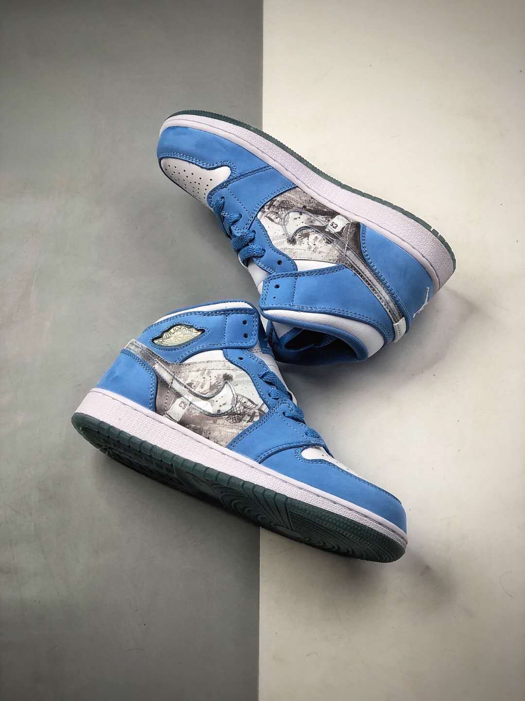 Air Jordan 1 Retro Alpha 'White University Blue' 316269-142 - Stylish & Classic Sneakers Air Jordan 1 Retro Alpha 'White University Blue' 316269-142 - Stylish & Classic Sneakers