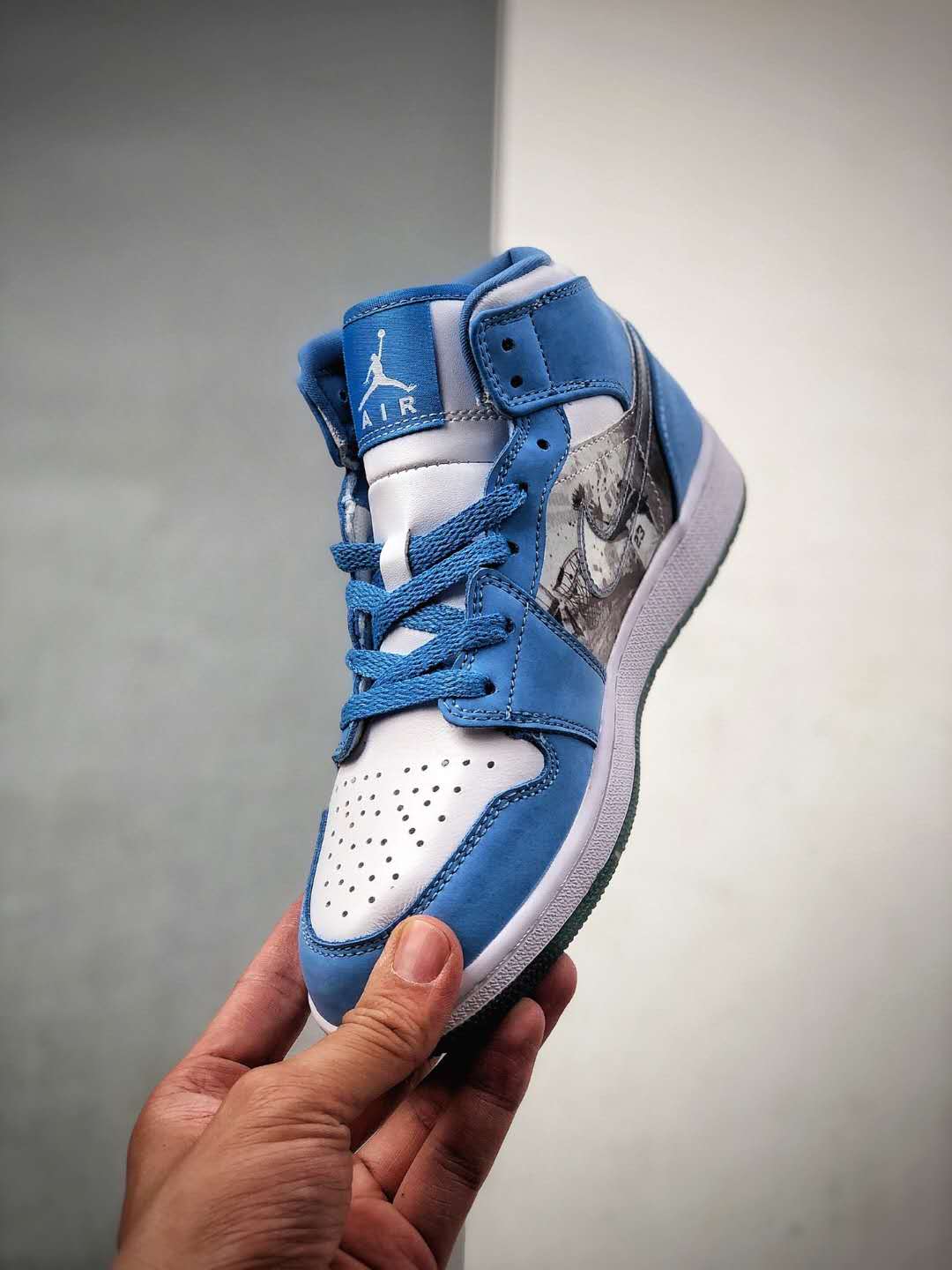 Air Jordan 1 Retro Alpha 'White University Blue' 316269-142 - Stylish & Classic Sneakers Air Jordan 1 Retro Alpha 'White University Blue' 316269-142 - Stylish & Classic Sneakers