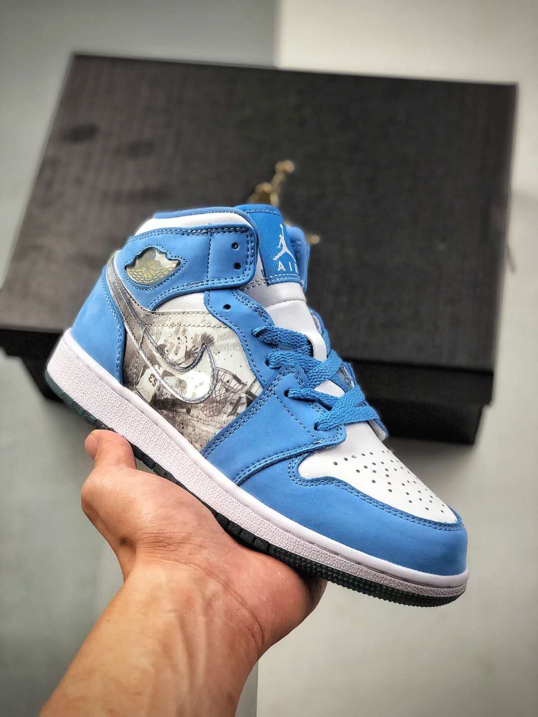 Air Jordan 1 Retro Alpha 'White University Blue' 316269-142 - Stylish & Classic Sneakers