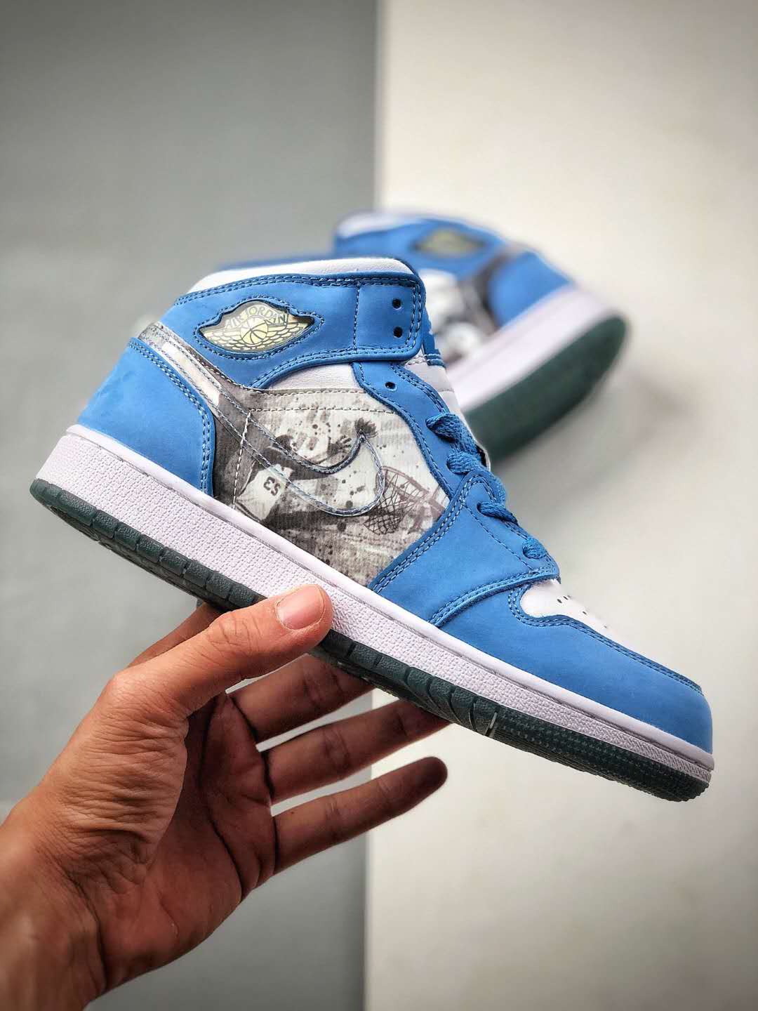 Air Jordan 1 Retro Alpha 'White University Blue' 316269-142 - Stylish & Classic Sneakers Air Jordan 1 Retro Alpha 'White University Blue' 316269-142 - Stylish & Classic Sneakers