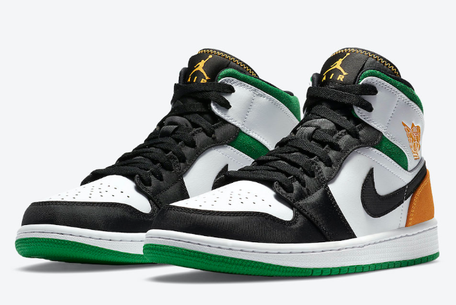 Air Jordan 1 Mid SE 'Oakland' 852542-101 Shoes: Exclusive Style and Premium Quality