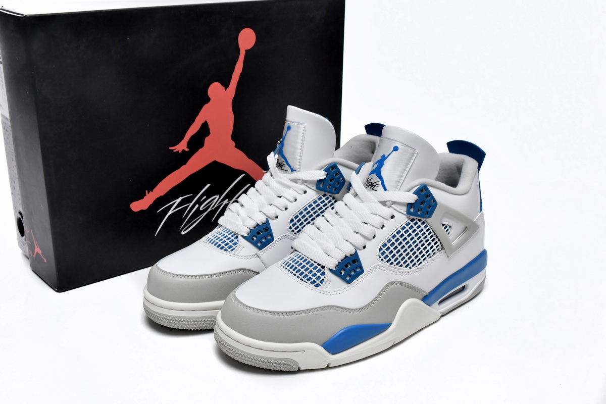 Air Jordan 4 Retro 'Military Blue' 2012 308497-105 - Limited Edition Classic Sneakers Air Jordan 4 Retro 'Military Blue' 2012 308497-105 - Limited Edition Classic Sneakers
