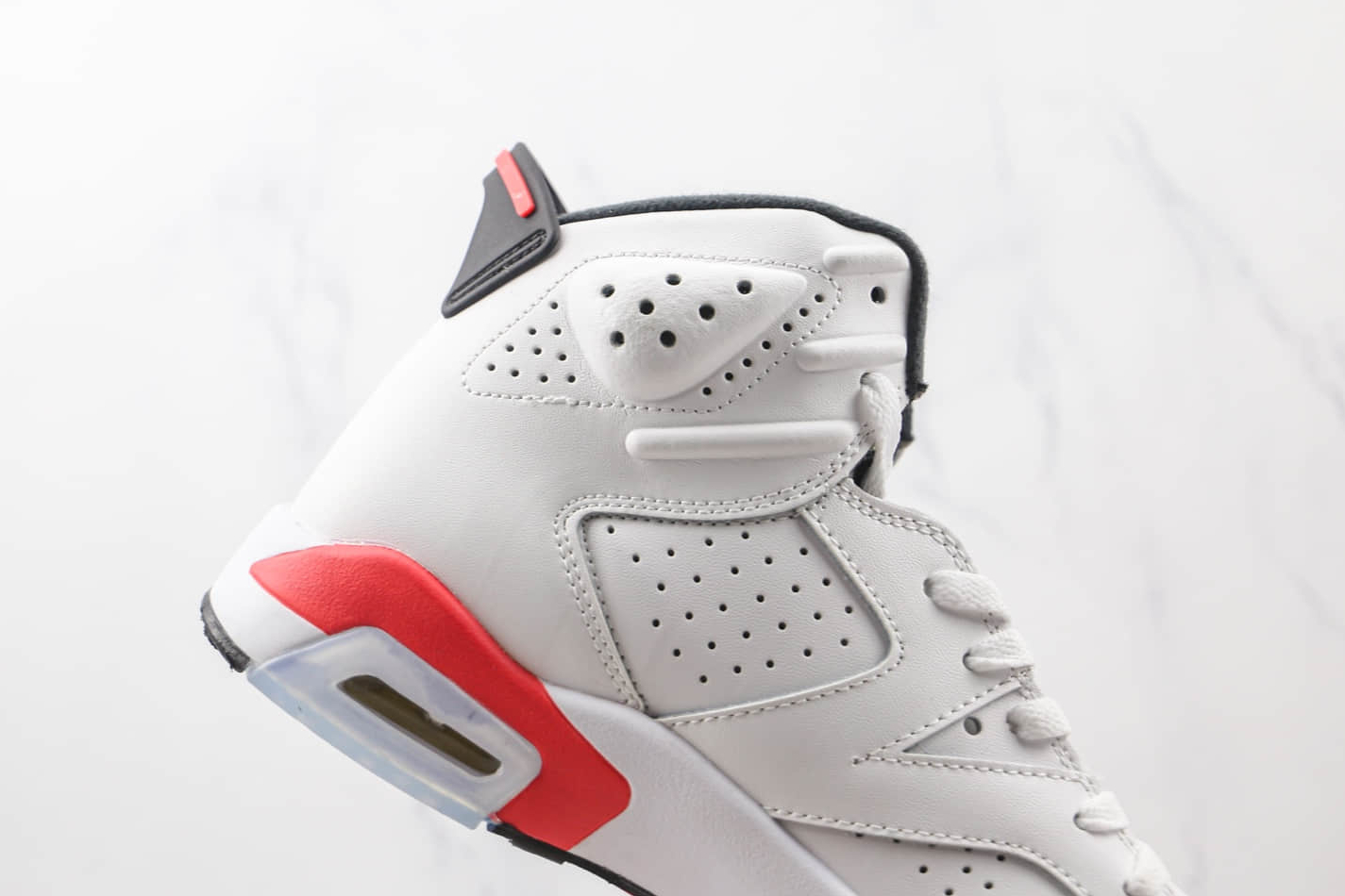 Air Jordan 6 Retro 'White Infrared' 2014 384664-123 - Iconic Style with Infrared Accents Air Jordan 6 Retro 'White Infrared' 2014 384664-123 - Iconic Style with Infrared Accents