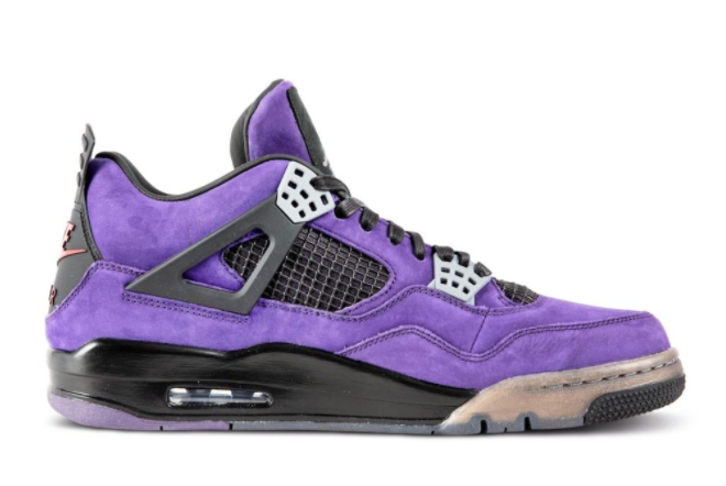Travis Scott x Air Jordan 4 Retro 'Purple Suede' - Limited Edition Release Travis Scott x Air Jordan 4 Retro 'Purple Suede' - Limited Edition Release